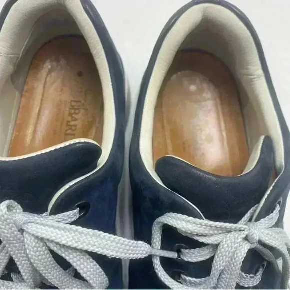 Samuel Hubbard Hubbard Fast Sneakers Navy Nubuck Suede Casual Shoes size… - Picture 7 of 7